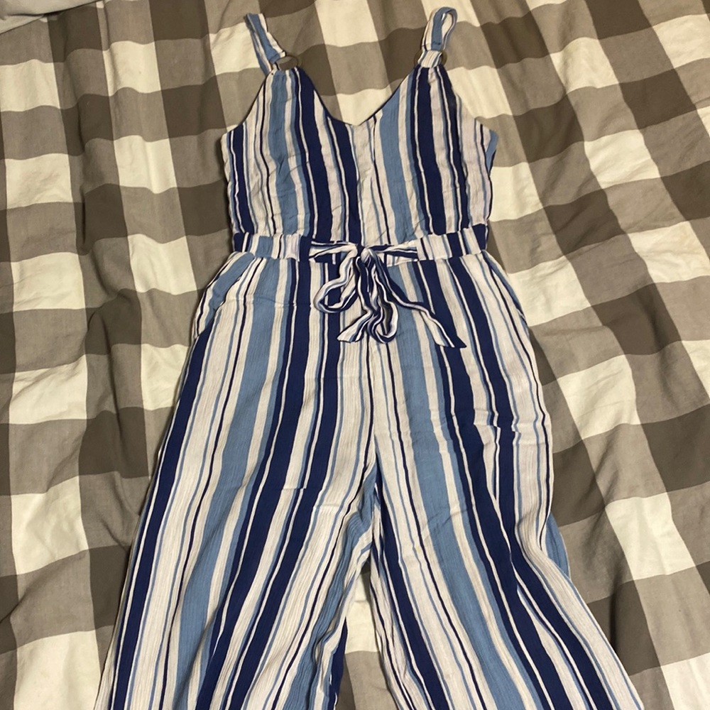 Derek heart “the different shades of blue” long legged romper